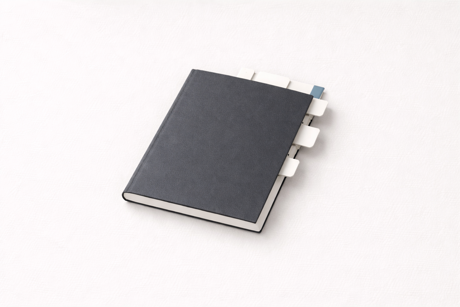 2-13 Notebook with Ivory Index Tabs Notebook with Ivory Index Tabs