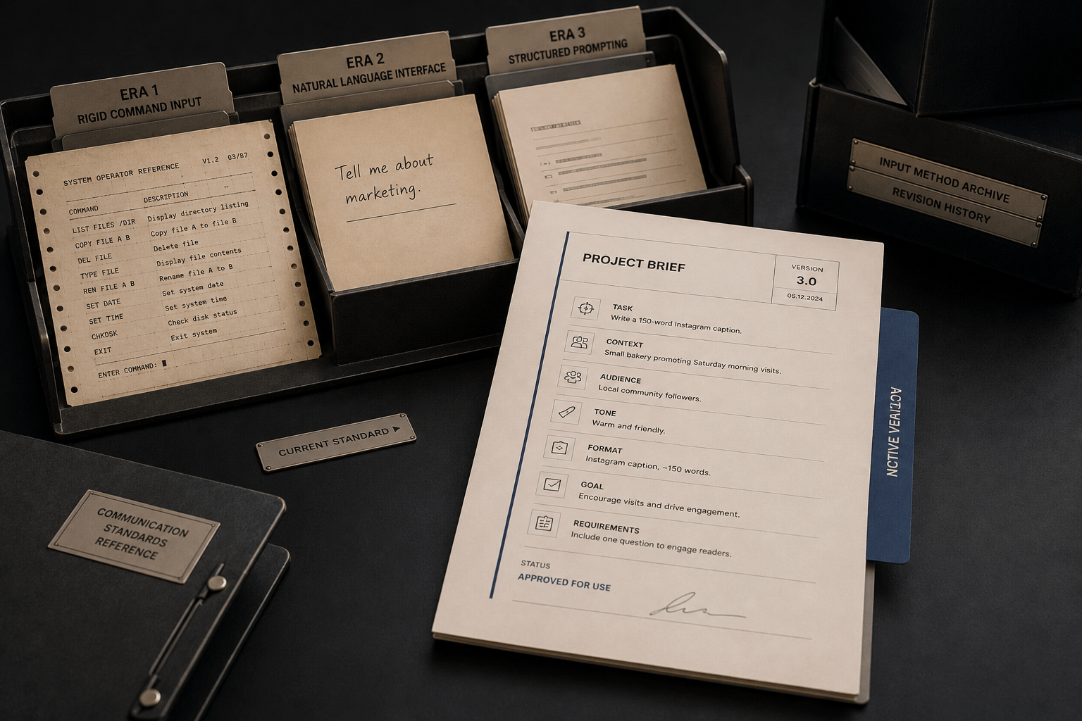 How Prompting Has Evolved from Commands to Structured Input