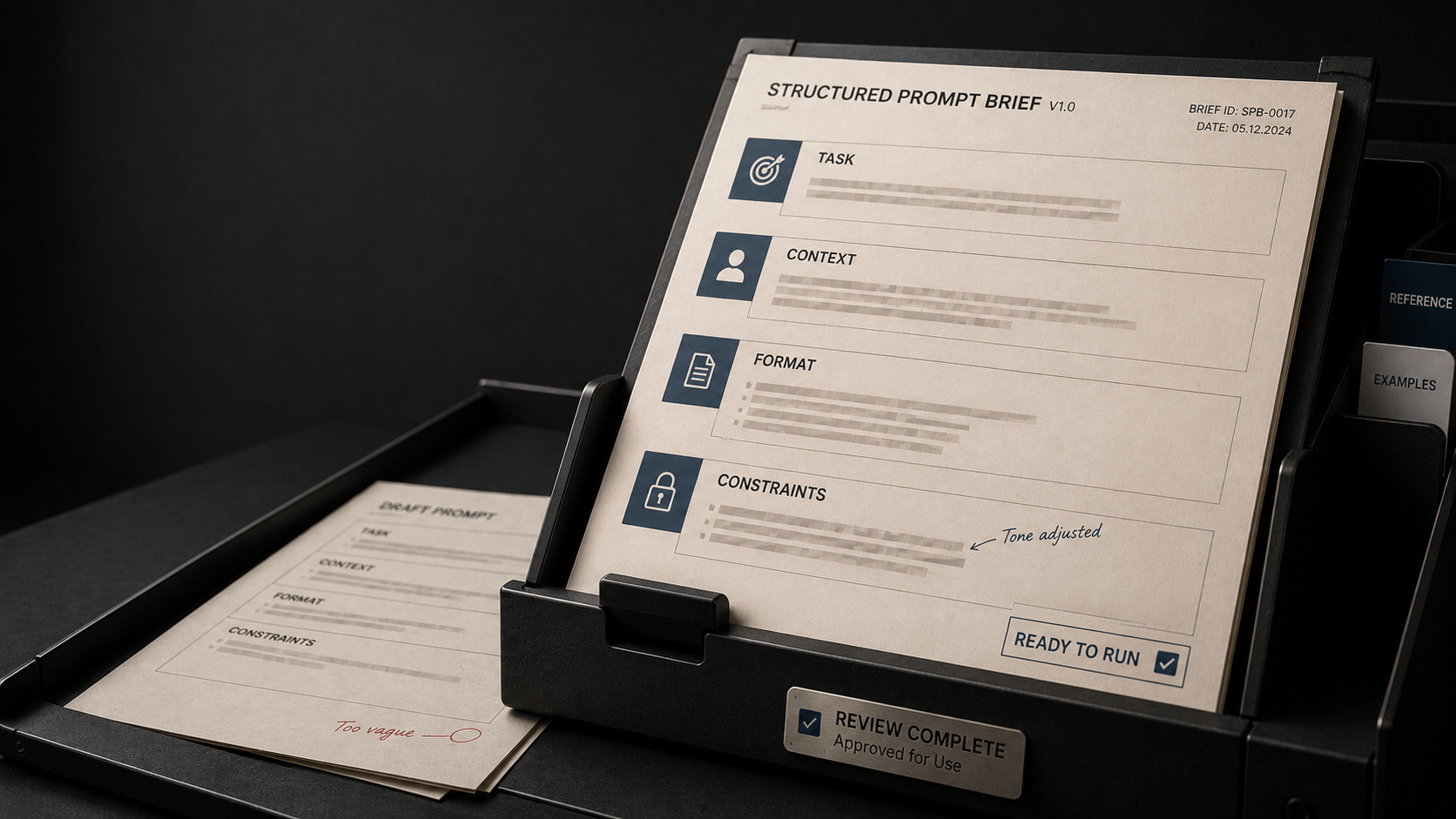 How to Write Your First Structured Prompt