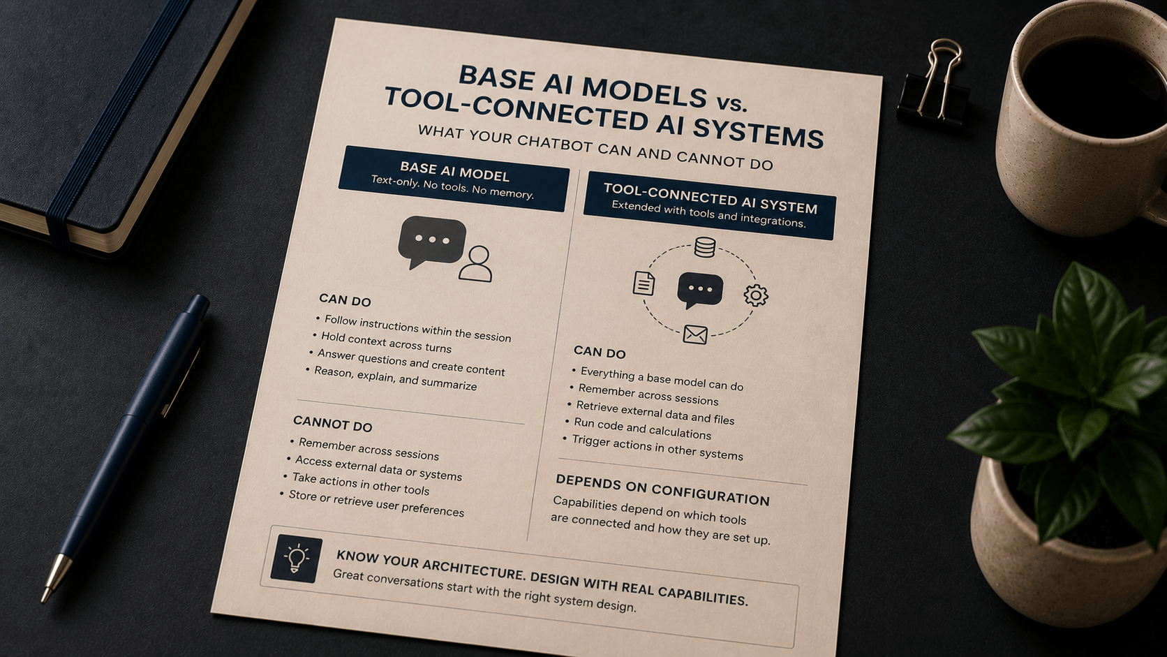 5-6C AI model comparison infographic on desk