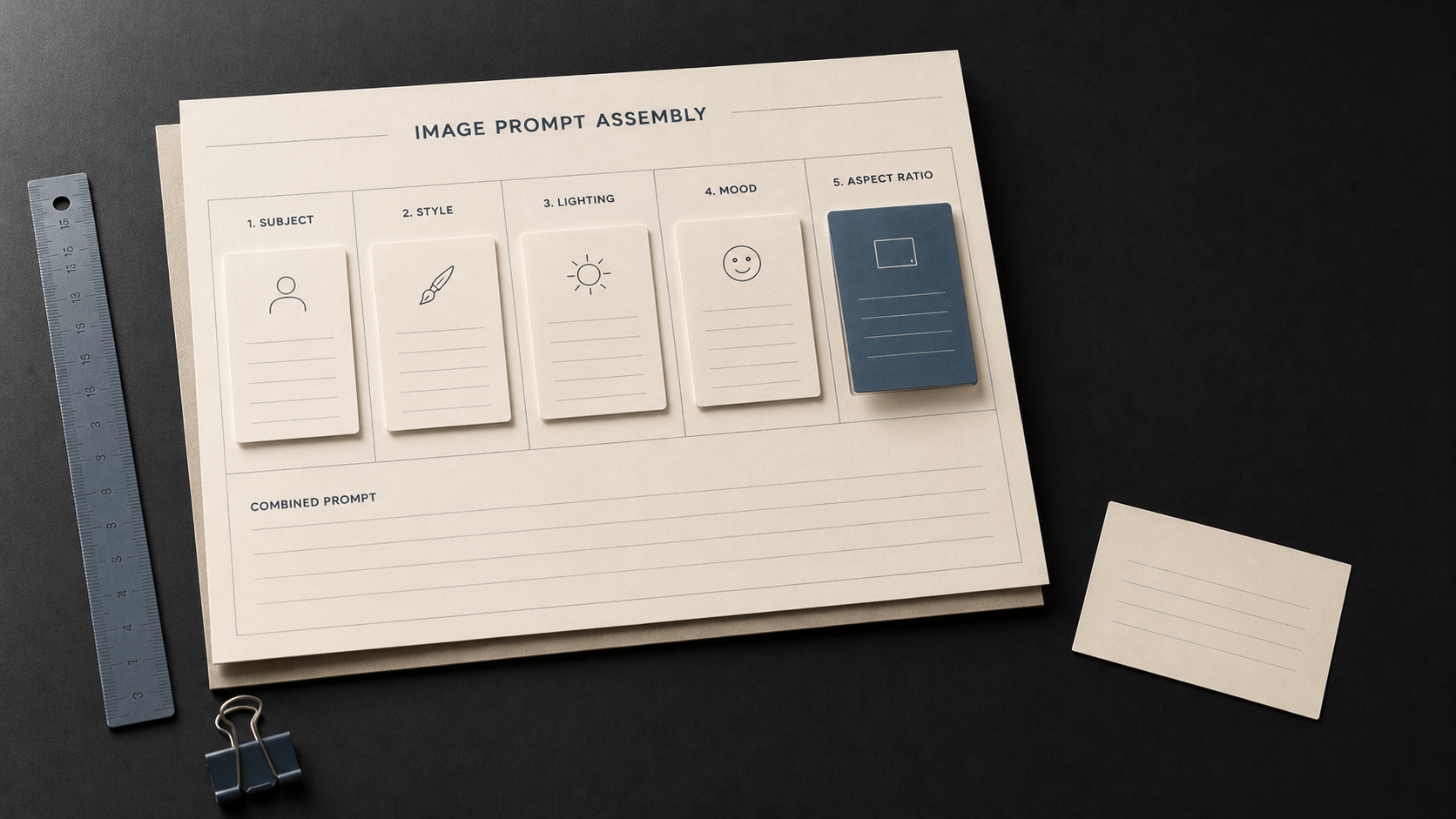 How to Structure a Text-to-Image Prompt from Scratch