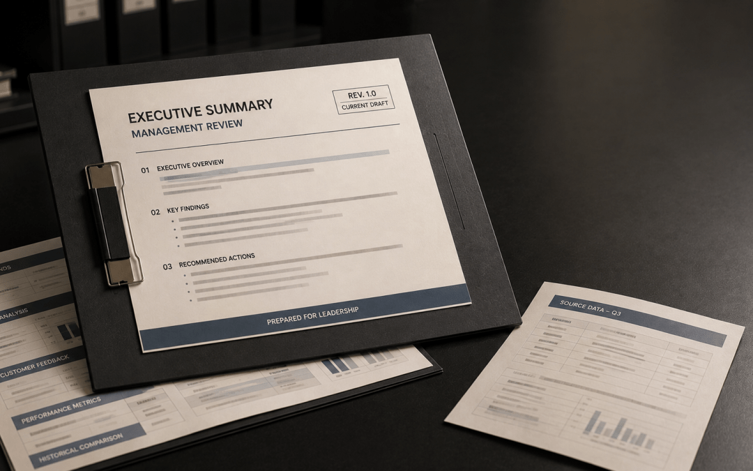 How to Generate Reports and Data Summaries with Prompts