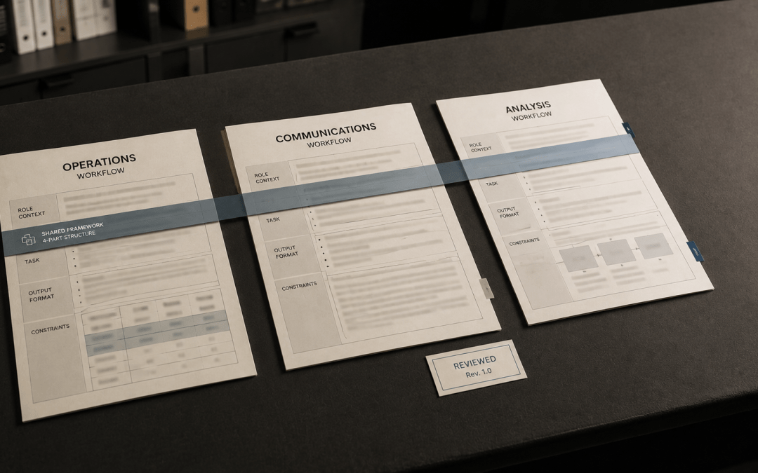 AI Prompt Workflows Across 3 Professional Roles